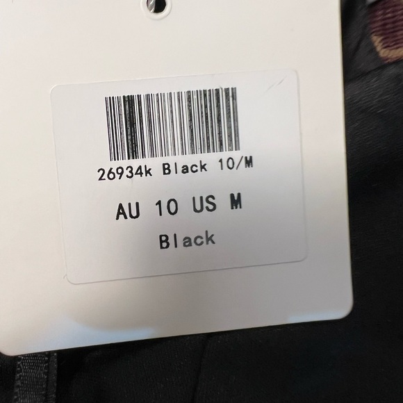 Selfie Leslie TIFFANY ONE-SHOULDER BOW DRESS BLACK S/M - Picture 6 of 7